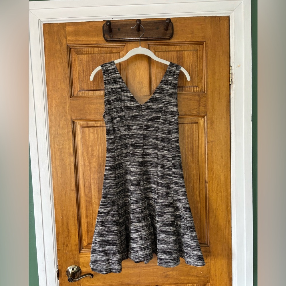 Banana Republic Brown and Gray Mini Dress